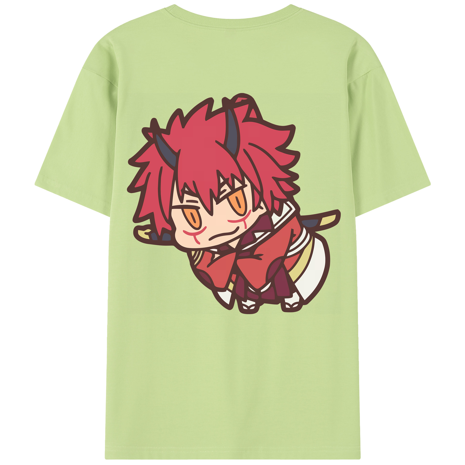 （画像用） 転スラ Regarding Reincarnated to Slime 綿100％半袖Tシャツ（背面プリント）